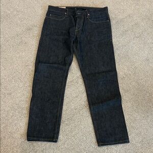 NWOT Freenote Portola Men's raw denim 34